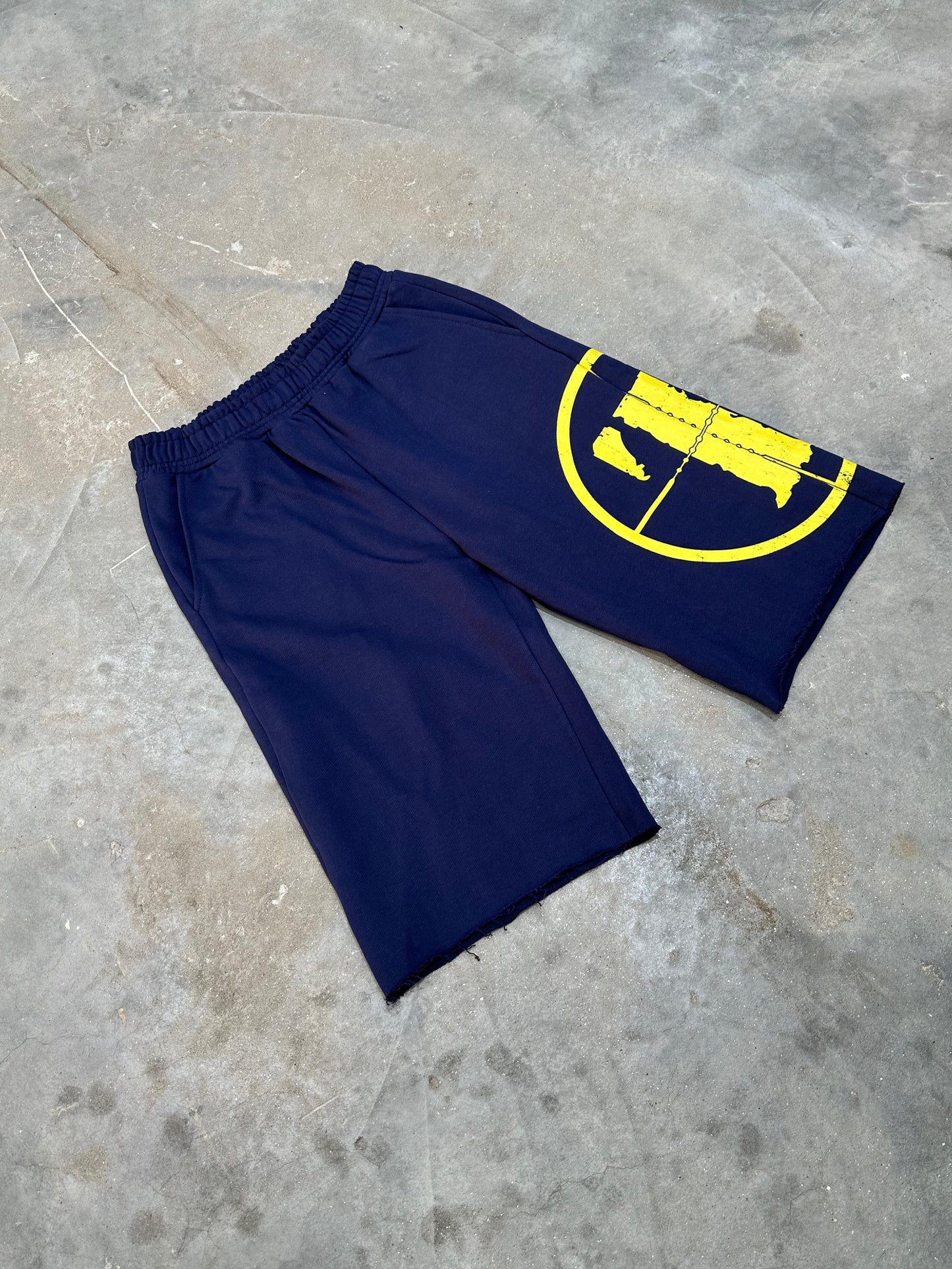 Navy Troops sweatshorts