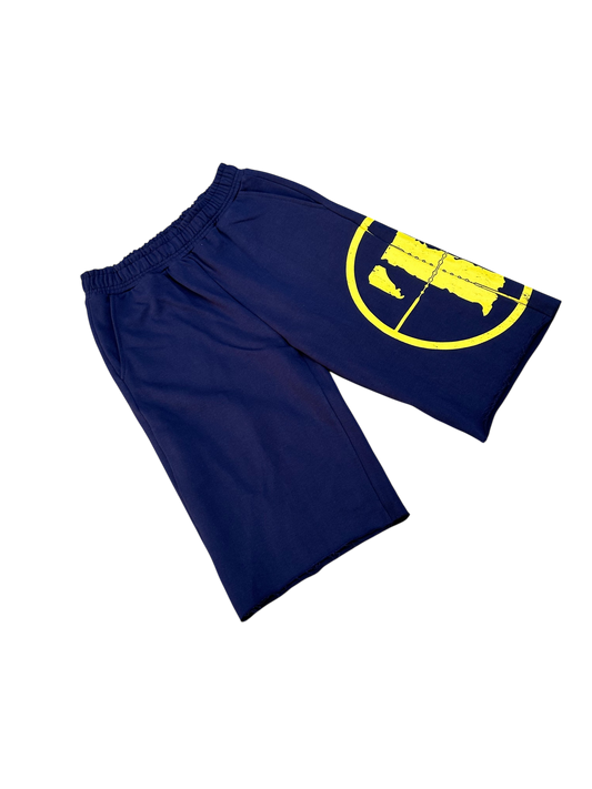 Navy Troops sweatshorts